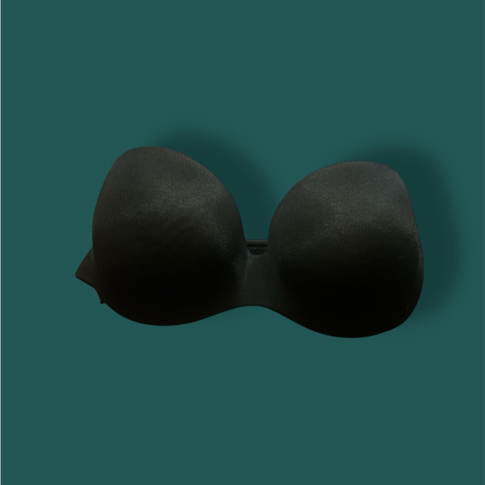 Black Strapless Bra 34B
